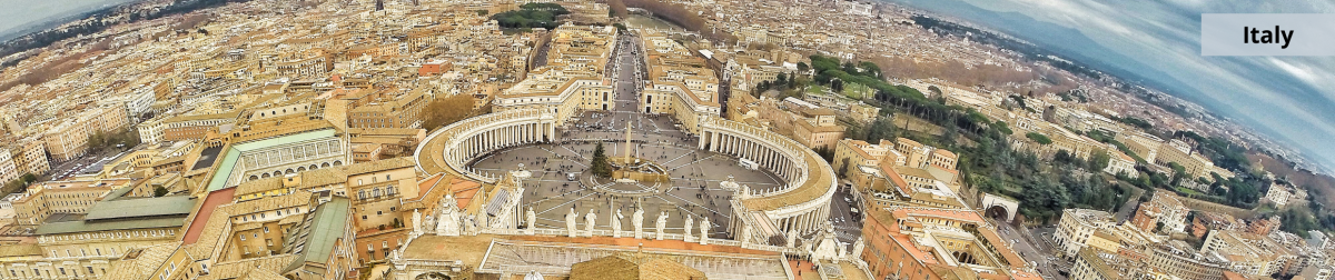 Italy - overlooking Vatican City