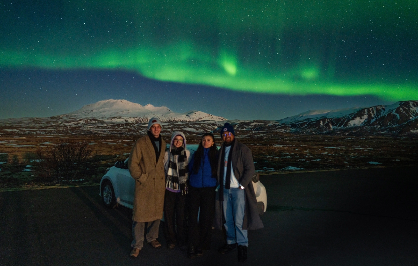 Northern lights in Iceland