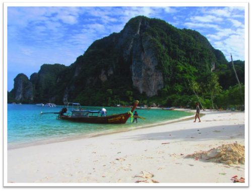 Photo of a beach in Thailand 